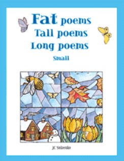 Book cover: Fat poems, Tall poems, Long poems, Small